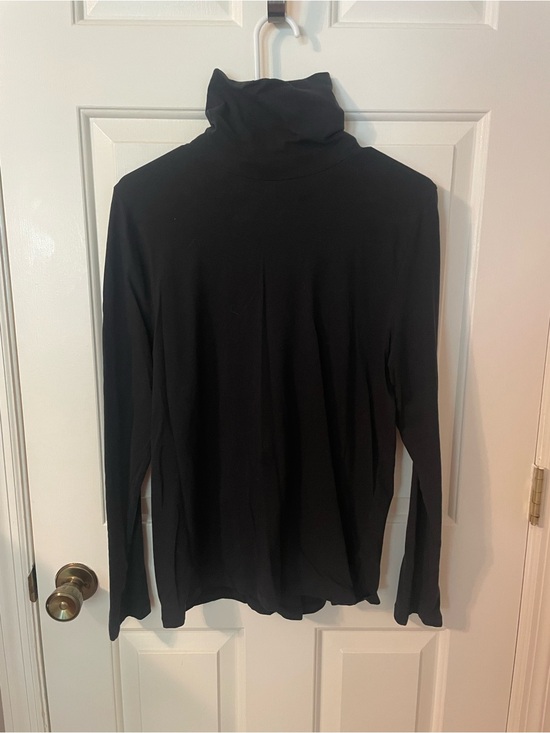 J. Crew Tops - J. Crew Black Turtleneck Long-Sleeve Top